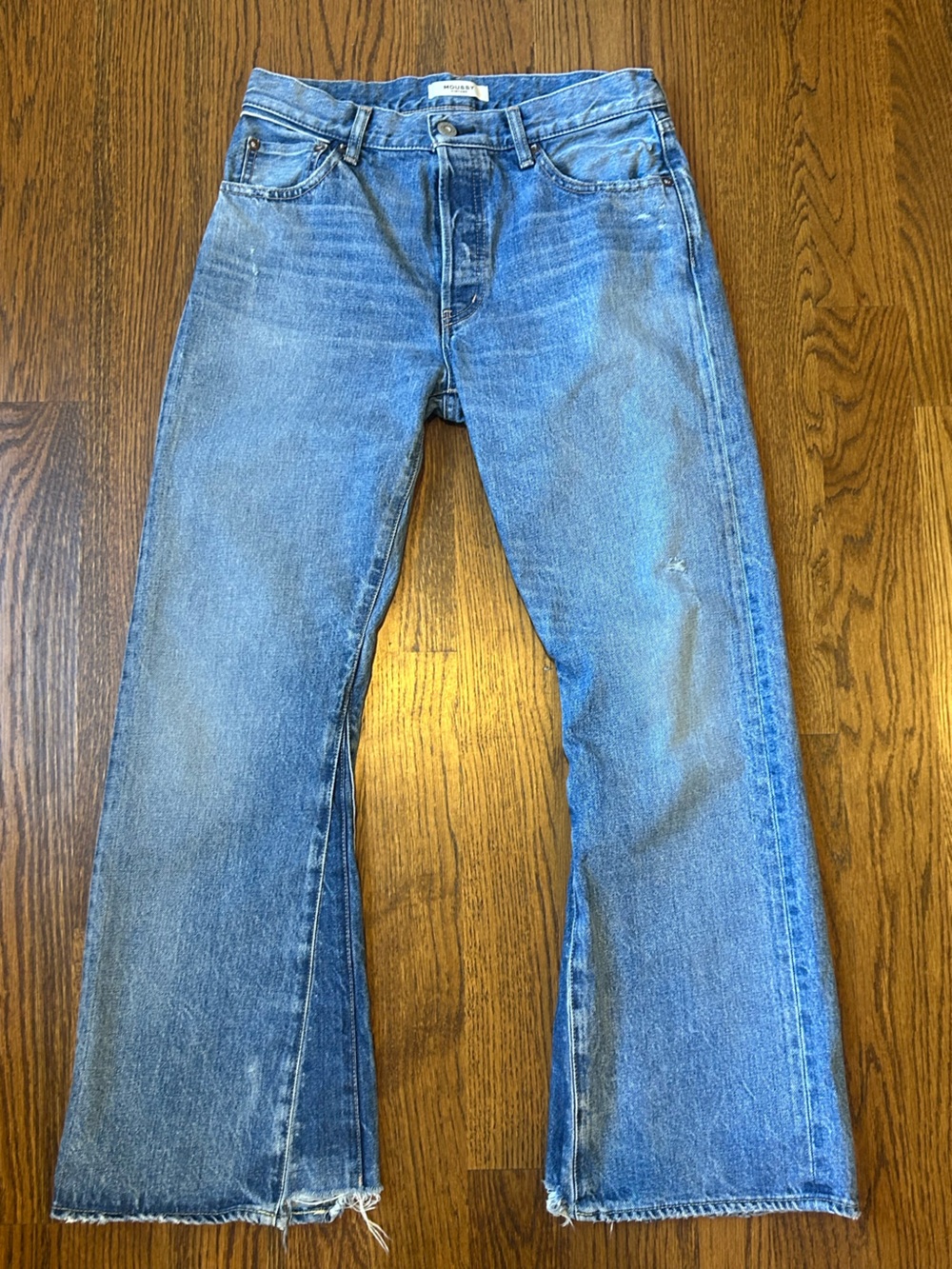 Moussy Vintage Remake Flare Saint Charles Jeans - Picture 4 of 11